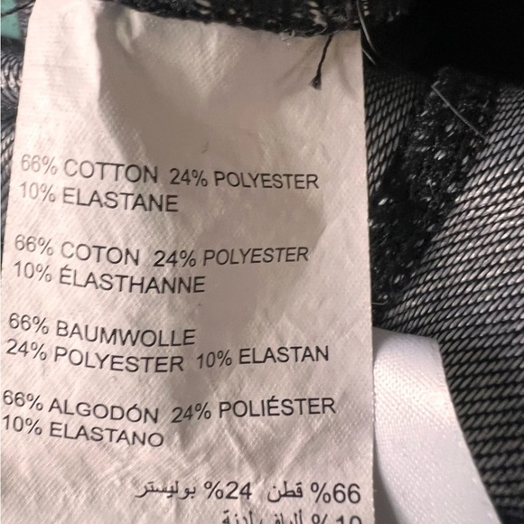 Addition Elle Solid Denim Leggings with Elastic Waistband Size 10-12 - Picture 11 of 12